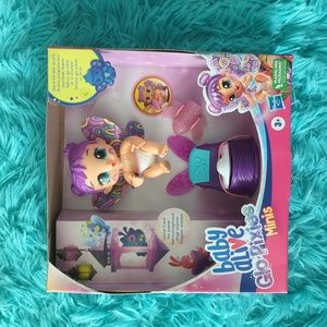 Baby Alive Glo Pixies Minis - Plum Rainbow - Glow in the Dark - Nib